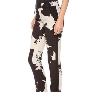 Rachel Roy Animal Print Hide Trouser Pants